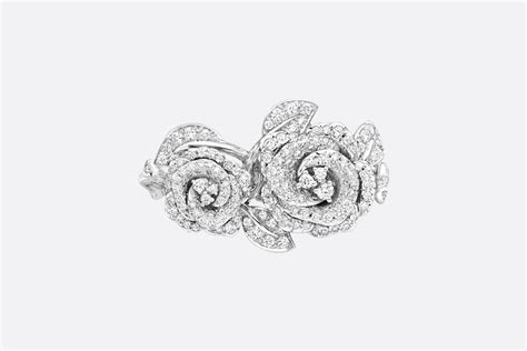 Bague double Rose Dior Bagatelle Grand Modèle